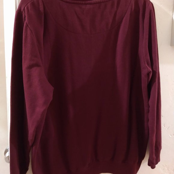 Def Leppard Red Crewneck Sweater - Picture 3 of 4